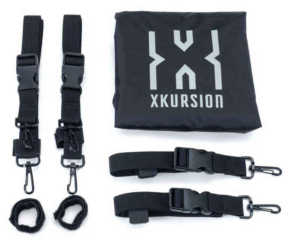 Kuryakyn XKursion XS Guardian Rack Bag - Black, 26 x 12 x 11 inches KU-5251 - Largest Selection of Harley-Davidson Products