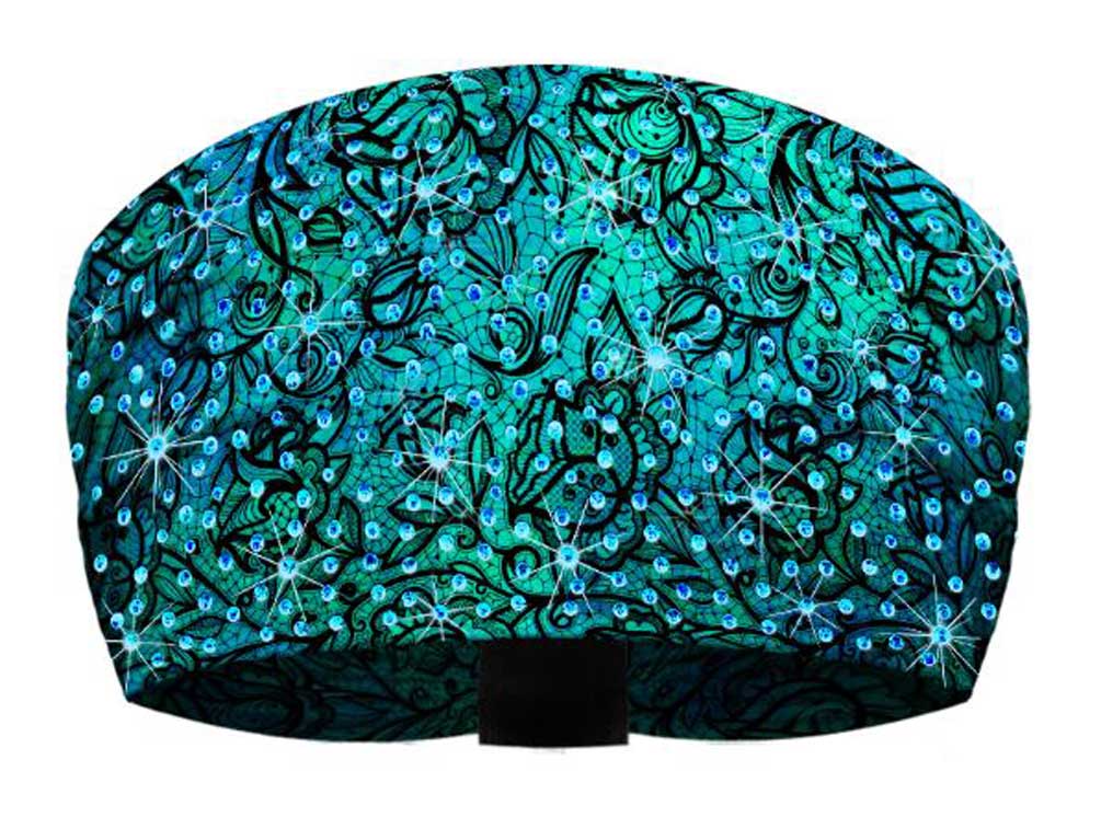 That's A Wrap Women's Bling Design Lacy Lady Ultra-Soft Knotty Band KB2212R-TURQ - Wisconsin Harley-Davidson