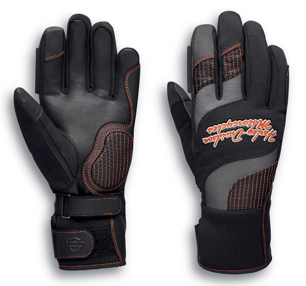 Harley-Davidson® Women's Vanocker Under Cuff Gauntlet Gloves