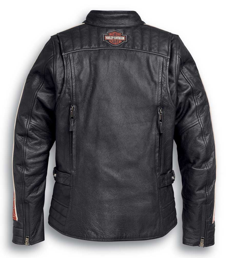 Harley-Davidson Free Shipping - Harley-Davidson Womens Vanocker Waterproof Triple Vent Leather Jacket 98004-20VW - Free Shipping on many products plus Orders Over $99