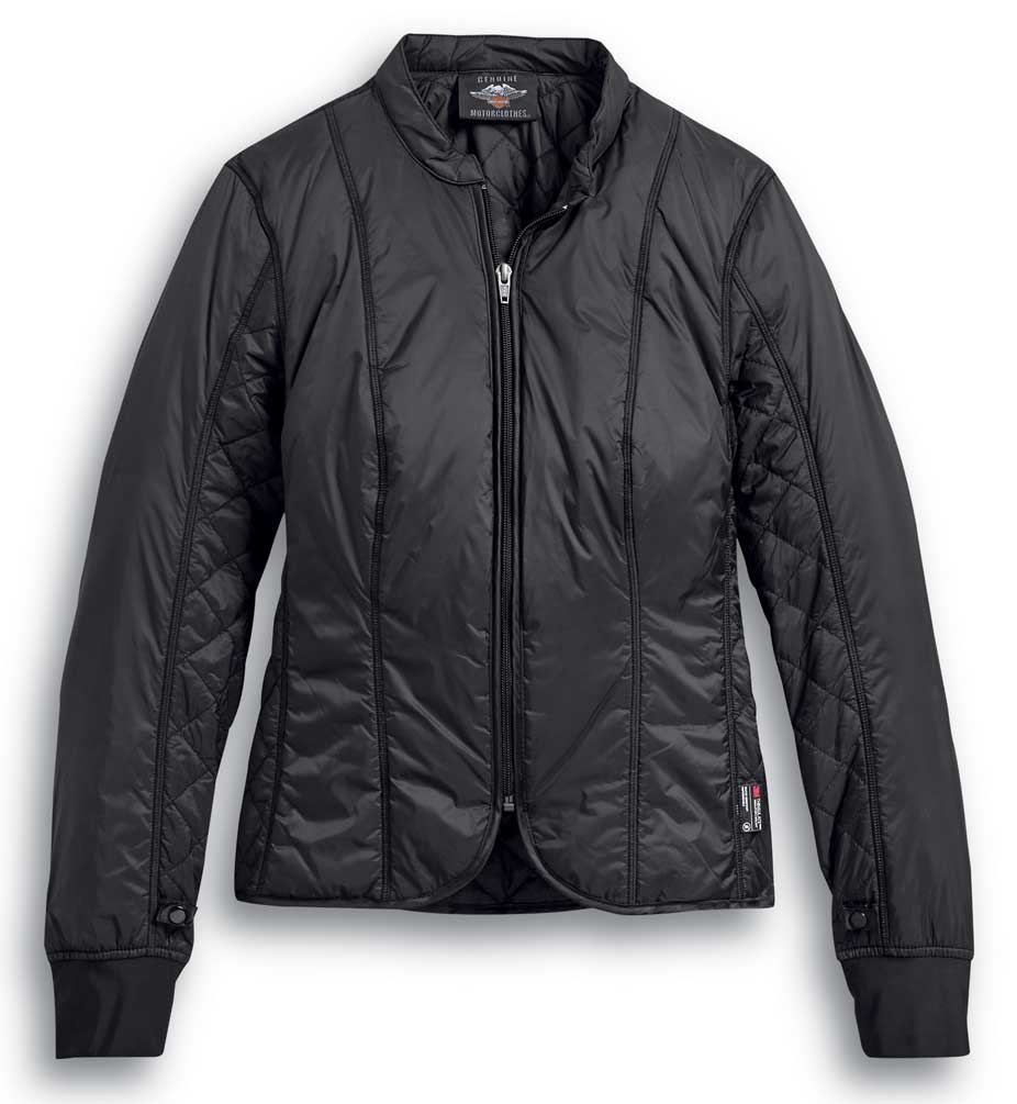 Harley-Davidson Womens Vanocker Waterproof Triple Vent Leather Jacket 98004-20VW - No Hassle Returns at Wisconsin Harley