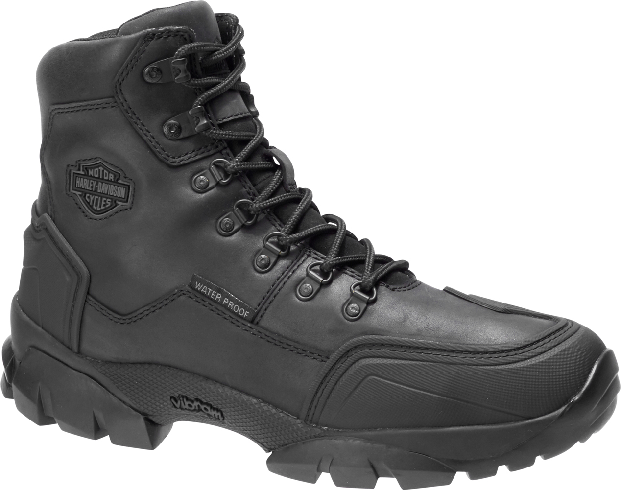 Harley-Davidson Men's Carrington 5.25-Inch Waterproof Motorcycle Boots D96194 - Wisconsin Harley-Davidson