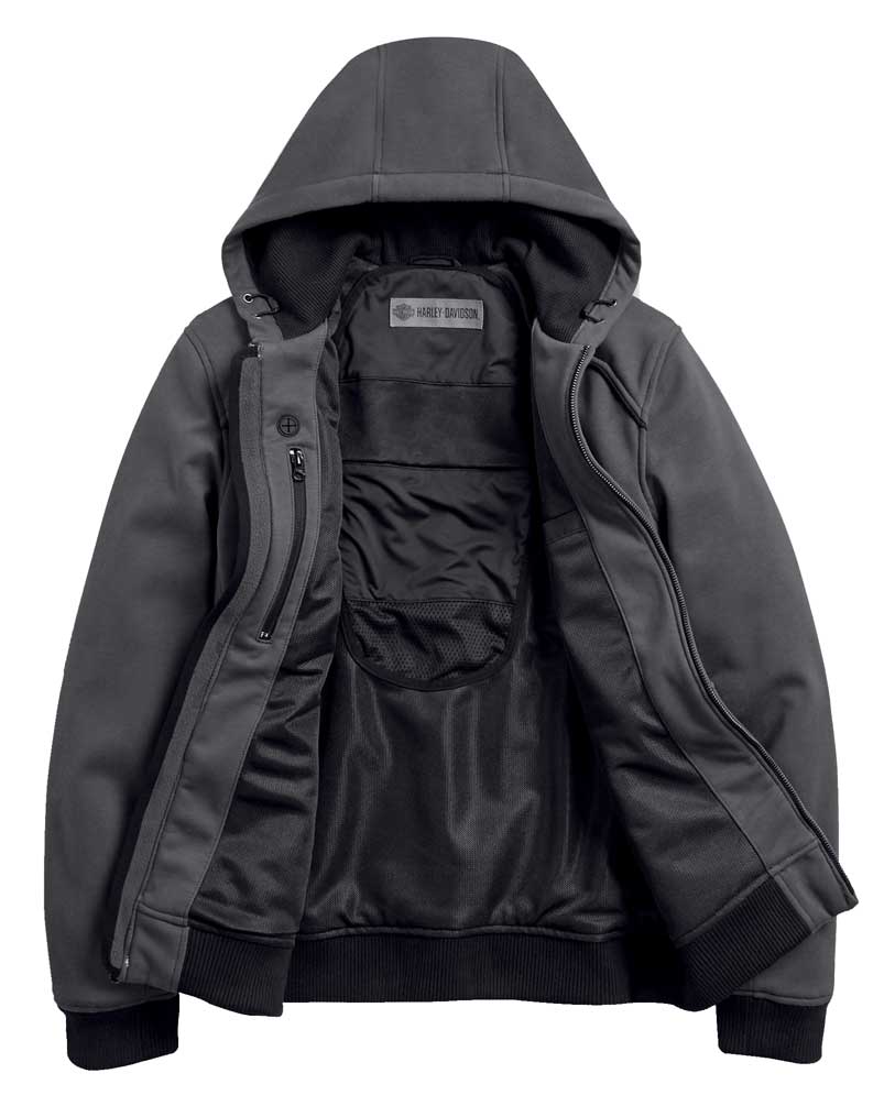 Harley-Davidson プルオーバージャケット 97423-20VH Harley-Davidson® Men's Slim Fit HDMC 1/4-Zip Pullover Jacket