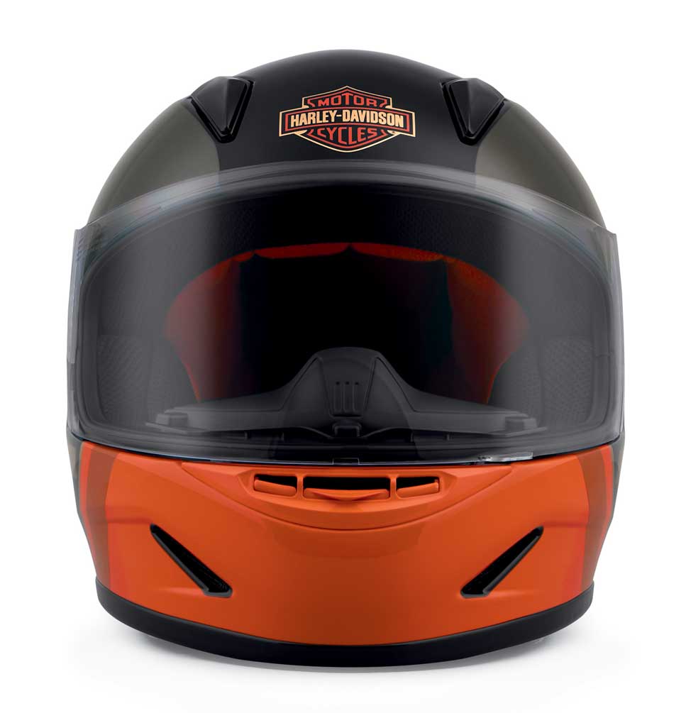 Harley-Davidson Free Shipping - Harley-Davidson Men's Killian Youth H30 Full-Face Kids Helmet, Orange 98116-20VX - Free Shipping on many products plus Orders Over $99