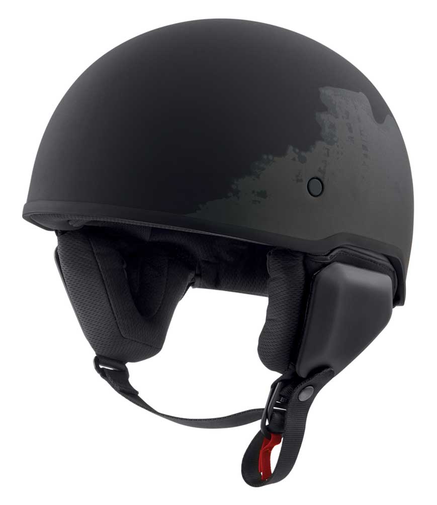 Harley-Davidson Free Shipping - Harley-Davidson Men's Arterial #1 Flag B12 Half Helmet - Matte Black 98109-20VX - Free Shipping on many products plus Orders Over $99