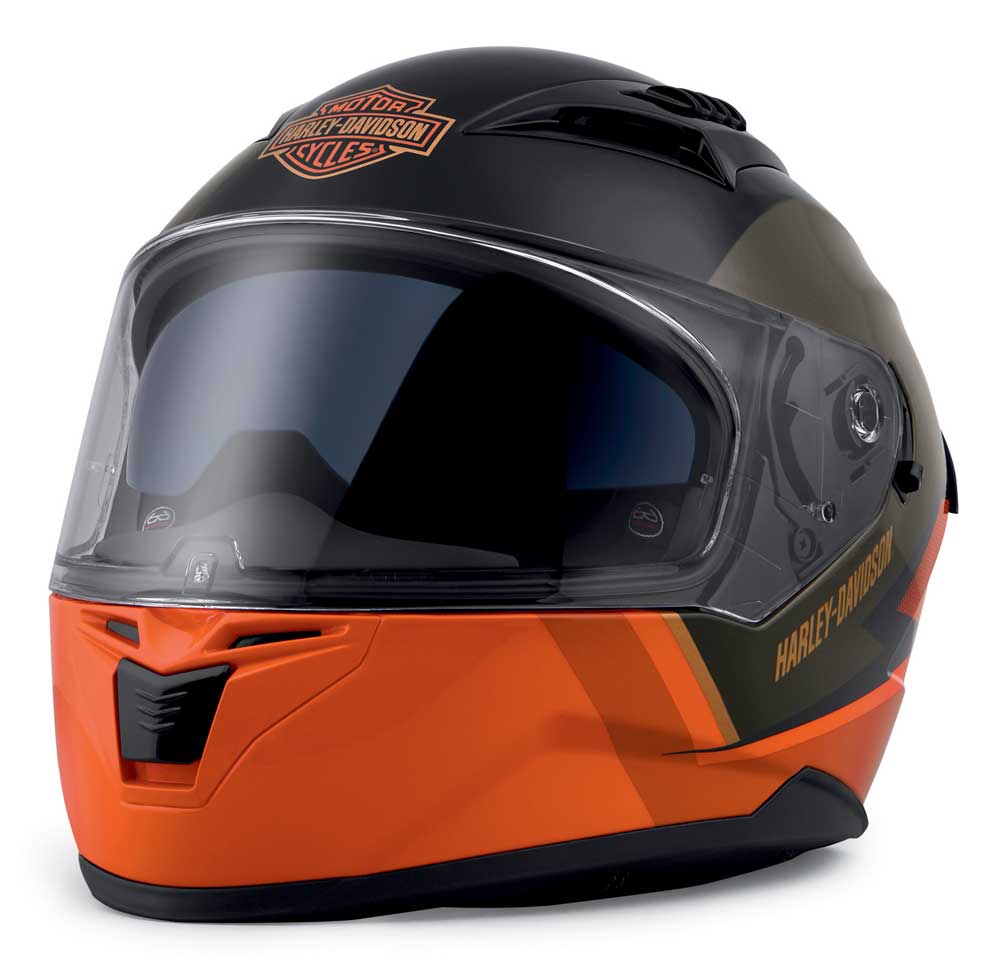 Harley-Davidson® Men's Killian M05 Full-Face Helmet, Gray/Black