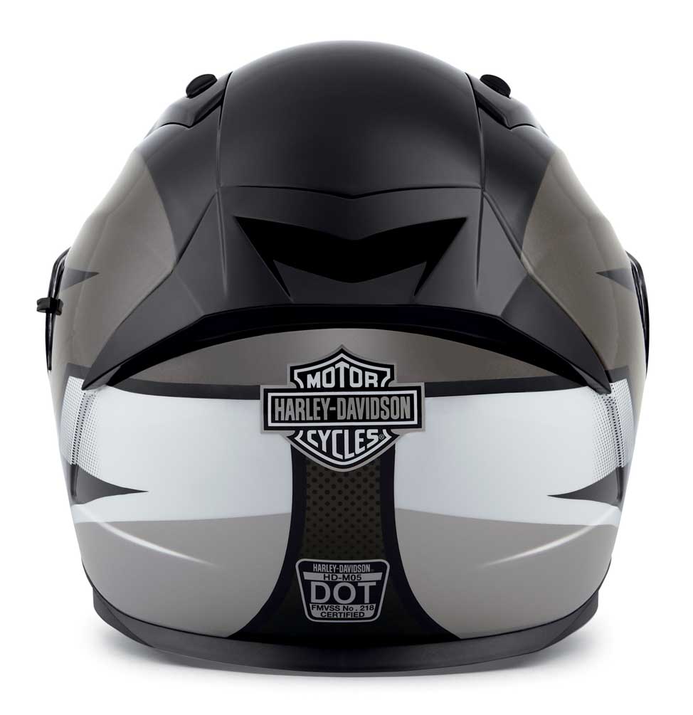 Harley-Davidson® Men's Killian M05 Full-Face Helmet, Gray/Black