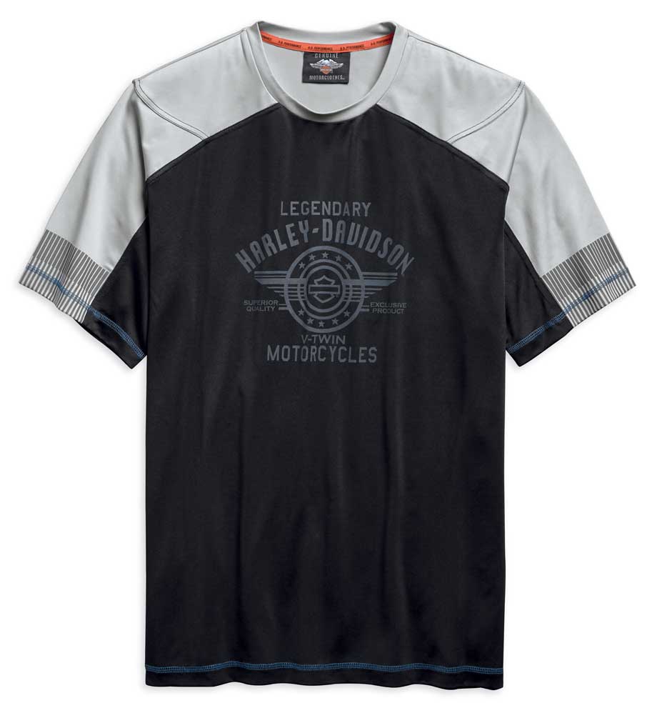 Harley-Davidson® Men's Performance Colorblocked Short Sleeve