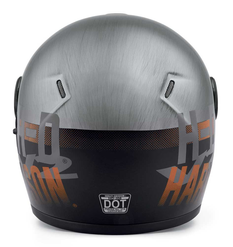 Harley-Davidson Men's Vanocker J08 Modular Helmet, Gloss Black Chrome 98100-20VX - Largest Selection of Harley-Davidson Products