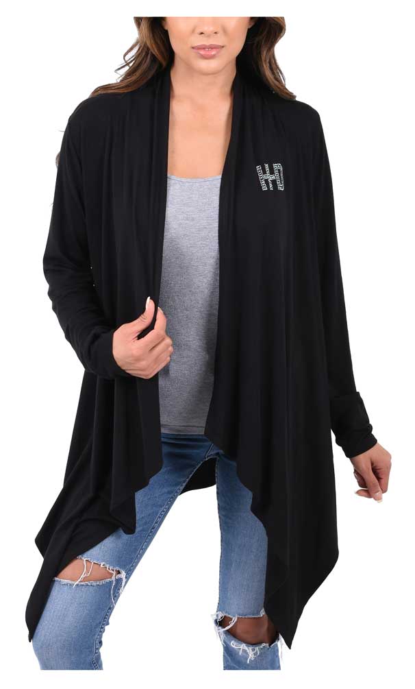 harley davidson cardigan sweater