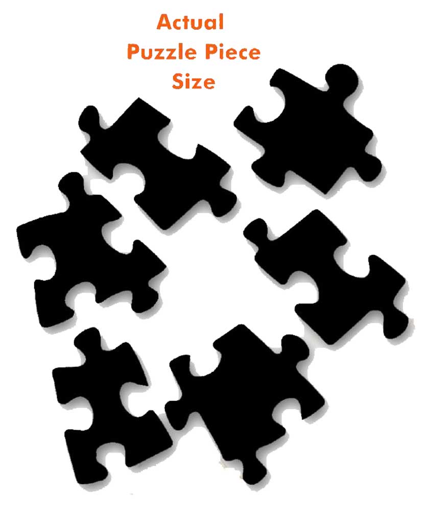 Harley-Davidson® Vintage Motorcycle Round Puzzle - 1000 Pieces, 26.5 inch 6044D - No Hassle Returns at Wisconsin Harley