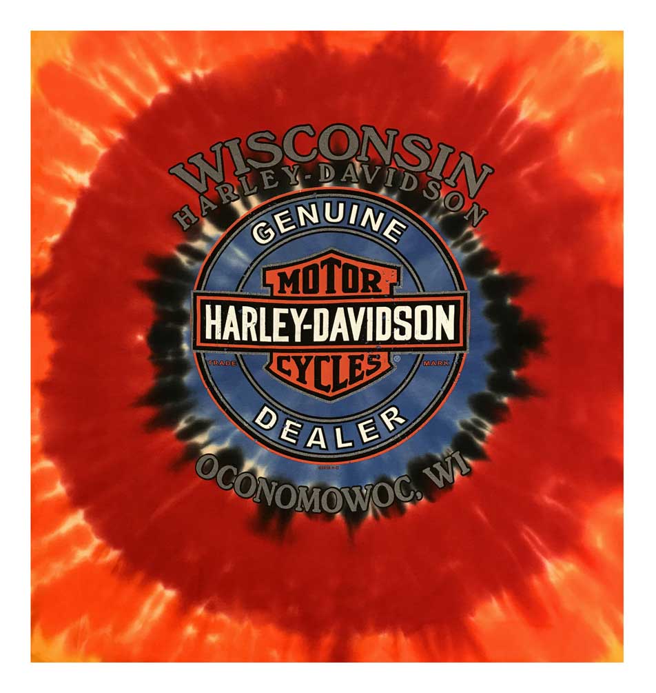 Harley-Davidson Free Shipping - Harley-Davidson Men's Bar & Shield Logo Tie-Dye Short Sleeve Crew-Neck T-Shirt - Free Shipping on many products plus Orders Over $99