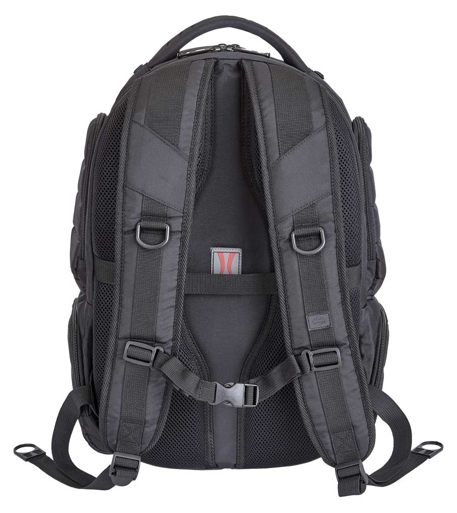 Harley-Davidson Bar & Shield Quilted Backpack - Organized & Padded, Black 99319 - Largest Selection of Harley-Davidson Products
