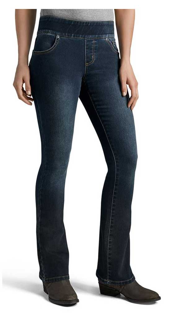 stretch waist jeans womens