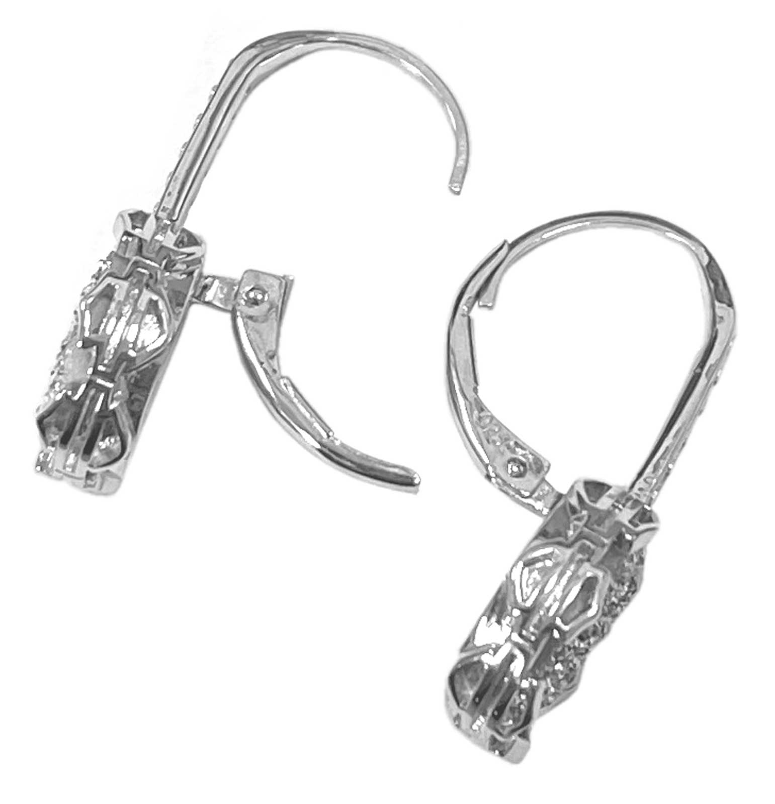 Harley-Davidson Free Shipping - Harley-Davidson Women's Oval Drusy Bling Drop Earrings - Silver Center HDE0522 - Free Shipping on many products plus Orders Over $99
