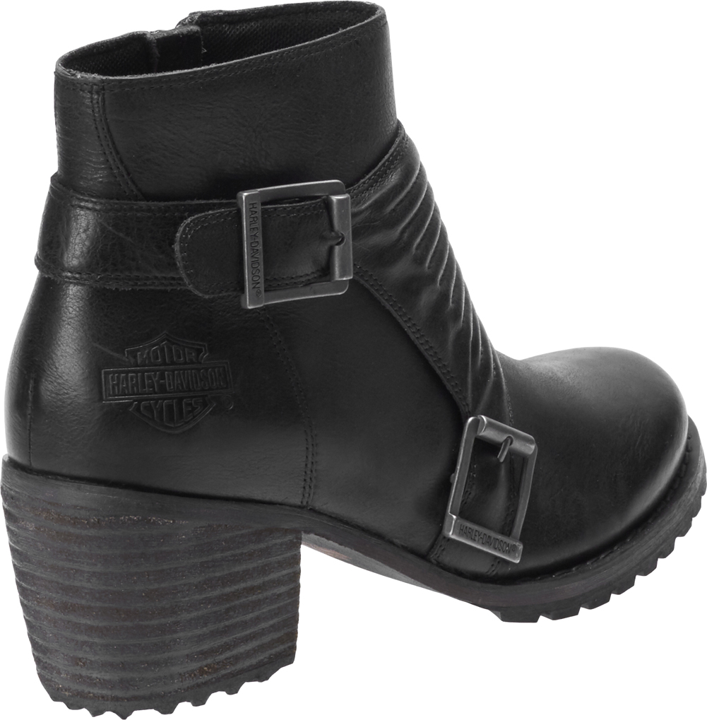 HarleyDavidson® Women's Caffery 4Inch Black Causal Booties, D84552