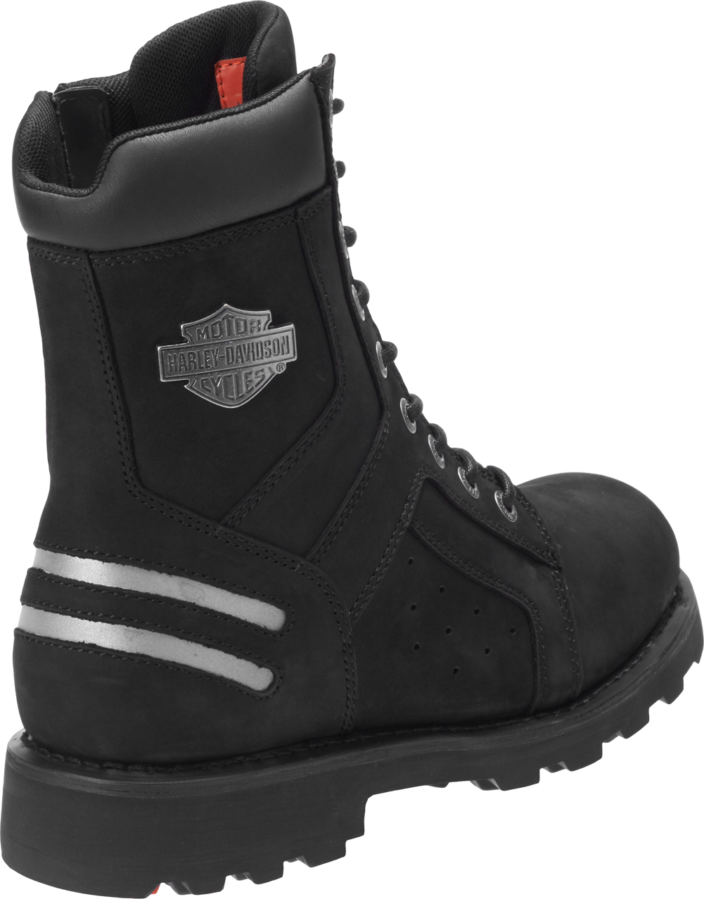 Harley-Davidson Men's Bradford 7.75-Inch Black Leather Motorcycle Boots, D96212 - No Hassle Returns at Wisconsin Harley