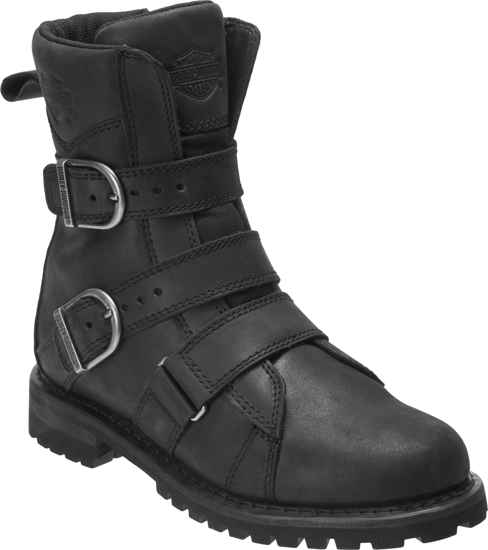 Harley-Davidson Women's Hemford 6.75-Inch Black or Brown Motorcycle Boots D84470 - Wisconsin Harley-Davidson
