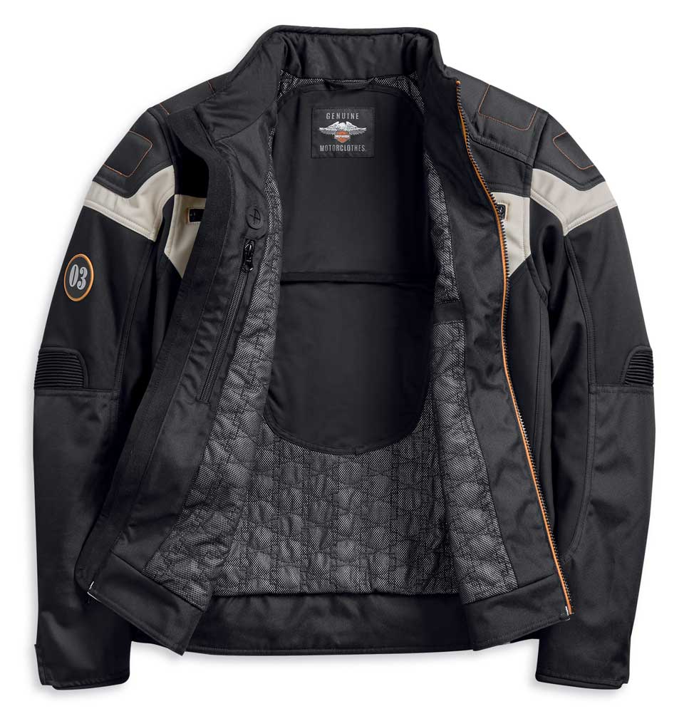Harley-Davidson Men's Windale Wind Blocking Polyester Riding Jacket 97112-20VM - No Hassle Returns at Wisconsin Harley