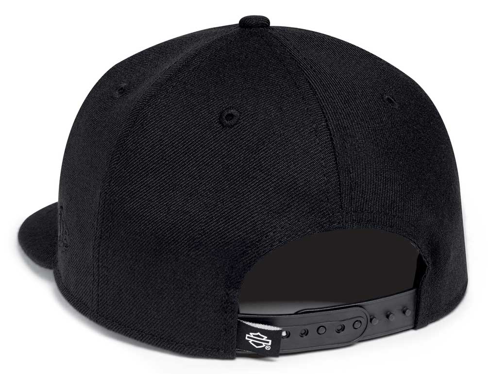 Harley-Davidson Free Shipping - Harley-Davidson Mens Embroidered Patch Adjustable Baseball Cap, Black 97607-20VM - Free Shipping on many products plus Orders Over $99