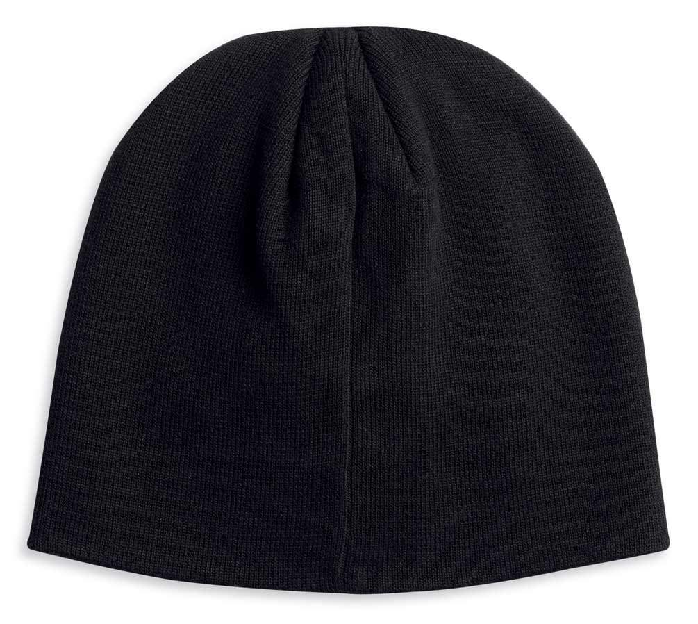 Harley-Davidson Free Shipping - Harley-Davidson Men's Winged B&S Logo Knit Beanie Cap - Black 97613-20VM - Free Shipping on many products plus Orders Over $99