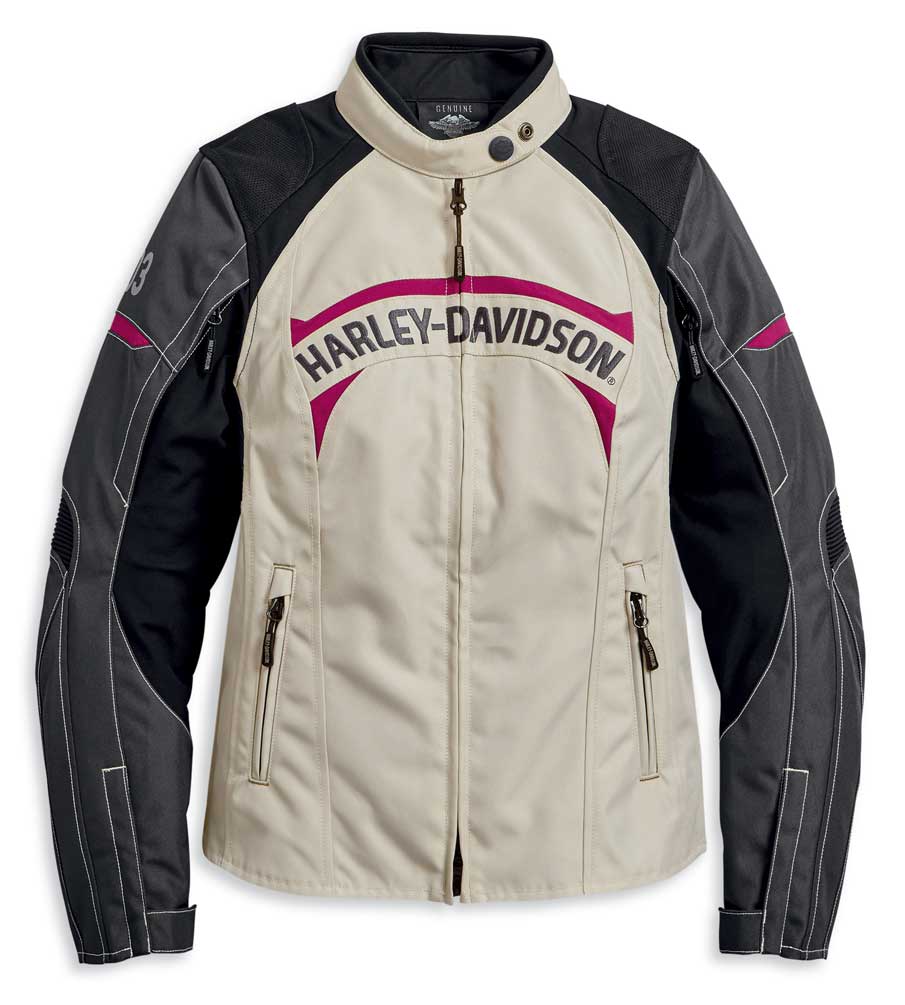 ハーレーダビットソン♡ヴィンテージジャケット　綿　バイカー　バイクウェア Harley-Davidson® Women's Animal Print Windproof Fleece