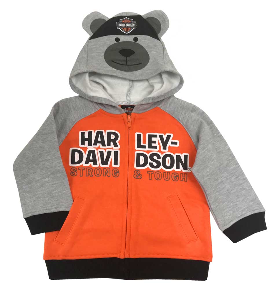 boys bear hoodie