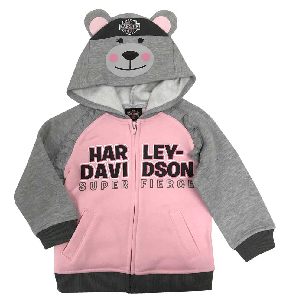 harley davidson pink hoodie