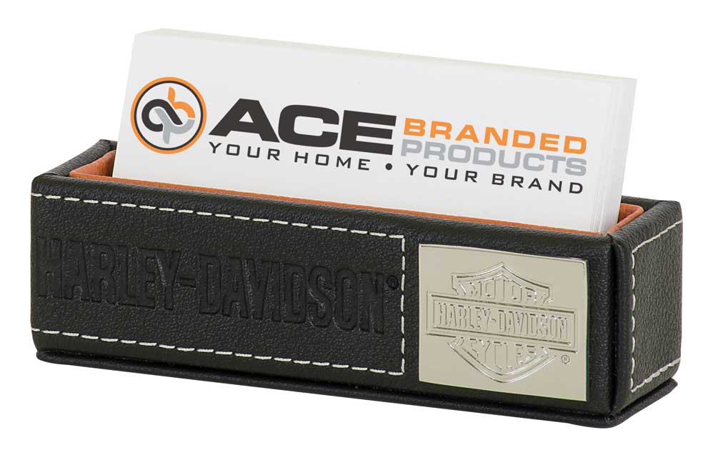 Harley-Davidson Bar & Shield Leatherette Desk Accessory Set, Black HDL-20116 - No Hassle Returns at Wisconsin Harley