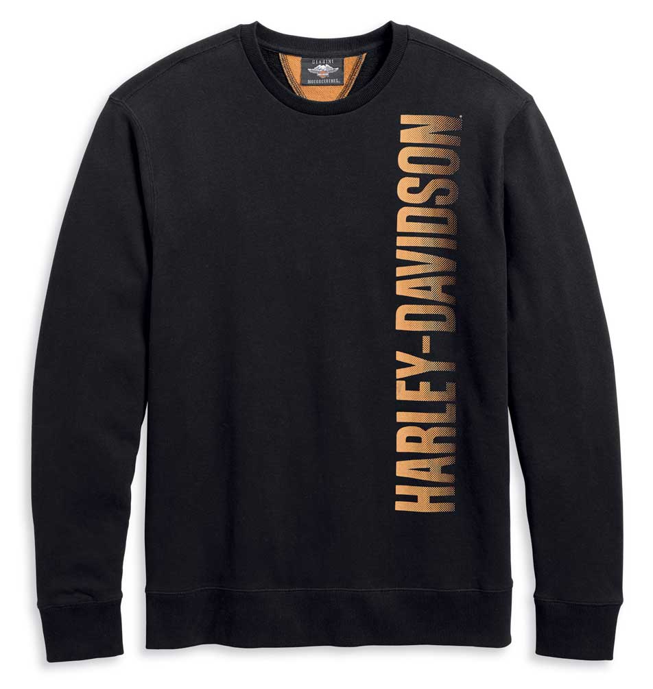 Harley-Davidson® Men's Offset Logo Pullover Sweatshirt