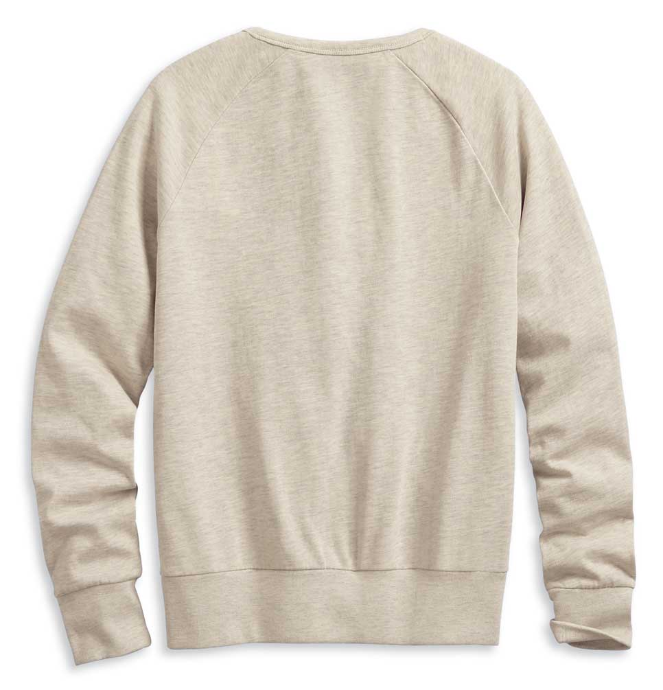 Harley-Davidson Free Shipping - Harley-Davidson Women's Chain Stitch Colorblocked Cardigan, Off White 96172-20VW - Free Shipping on many products plus Orders Over $99