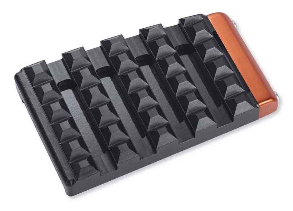 Harley-Davidson Free Shipping - Harley-Davidson Dominion Large Brake Pedal Trim Piece - Brushed Orange 50600368 - Free Shipping on many products plus Orders Over $99