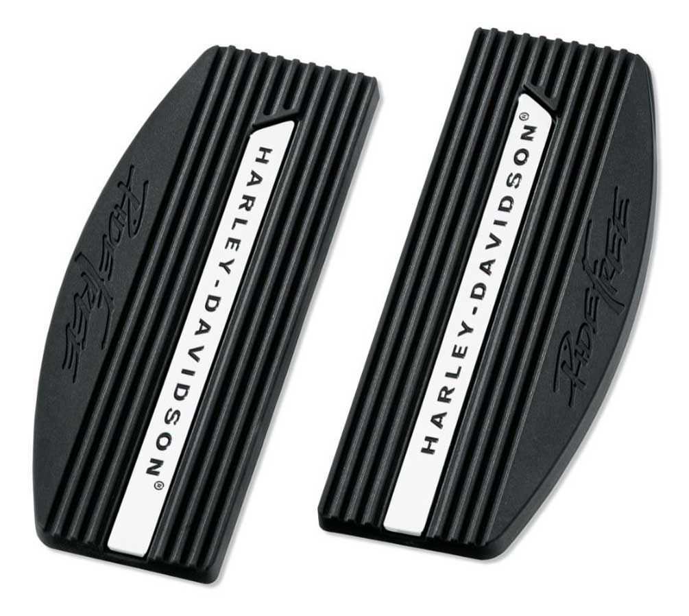 Harley-Davidson Ride Free Passenger Footboard Inserts, Classic Style 50501399 - Wisconsin Harley-Davidson