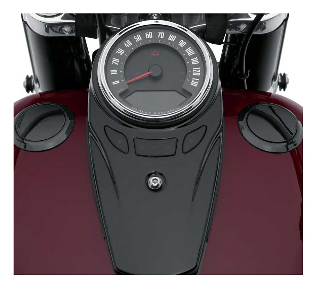 Harley-Davidson Free Shipping - Harley-Davidson Flush-Mount Fuel Cap & Left Side Tank Cap Kit - Black 61100132 - Free Shipping on many products plus Orders Over $99