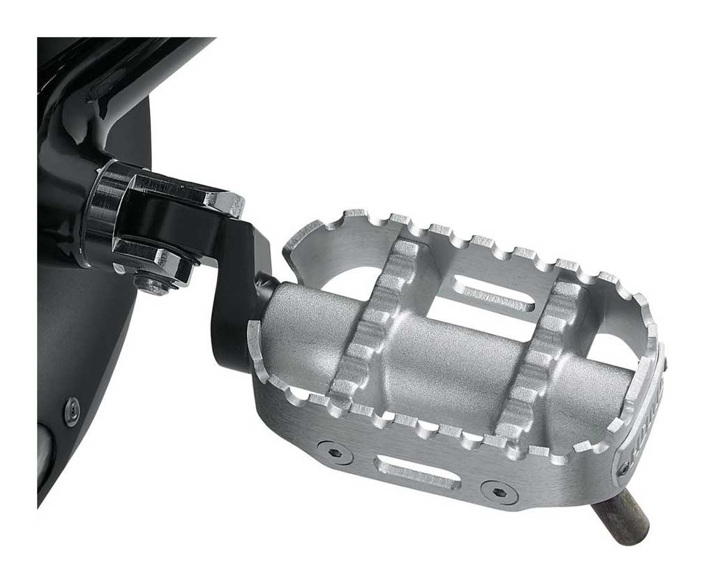 Harley-Davidson Free Shipping - Harley-Davidson 80GRIT Rider Footpegs w/ Wear Peg - Aluminum Raw Finish 50501394 - Free Shipping on many products plus Orders Over $99