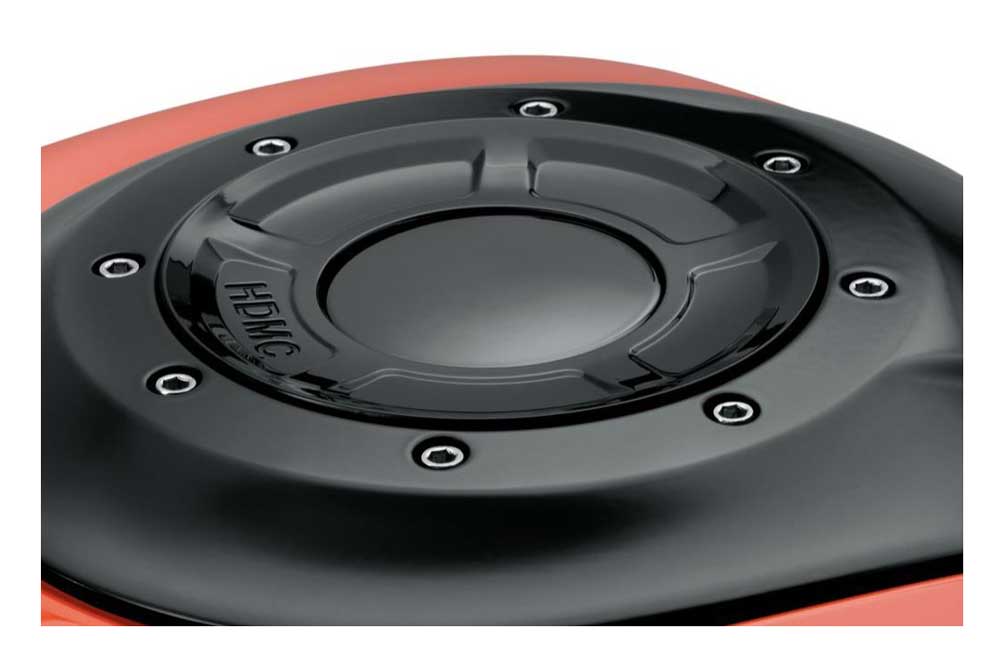 Harley-Davidson Free Shipping - Harley-Davidson Flush-Mount Fuel Cap - Fits FXDRS Models - Gloss Black 61100158 - Free Shipping on many products plus Orders Over $99