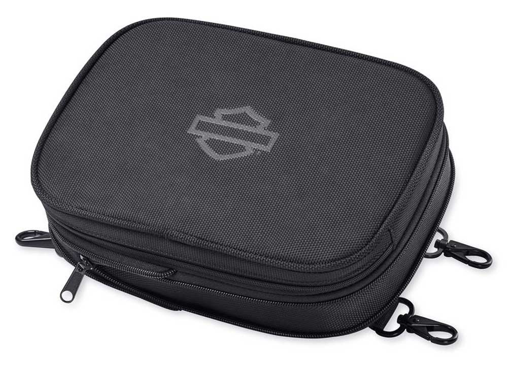 Harley-Davidson Onyx Premium Luggage Rider Backrest Pad - Black 93300125 - Wisconsin Harley-Davidson