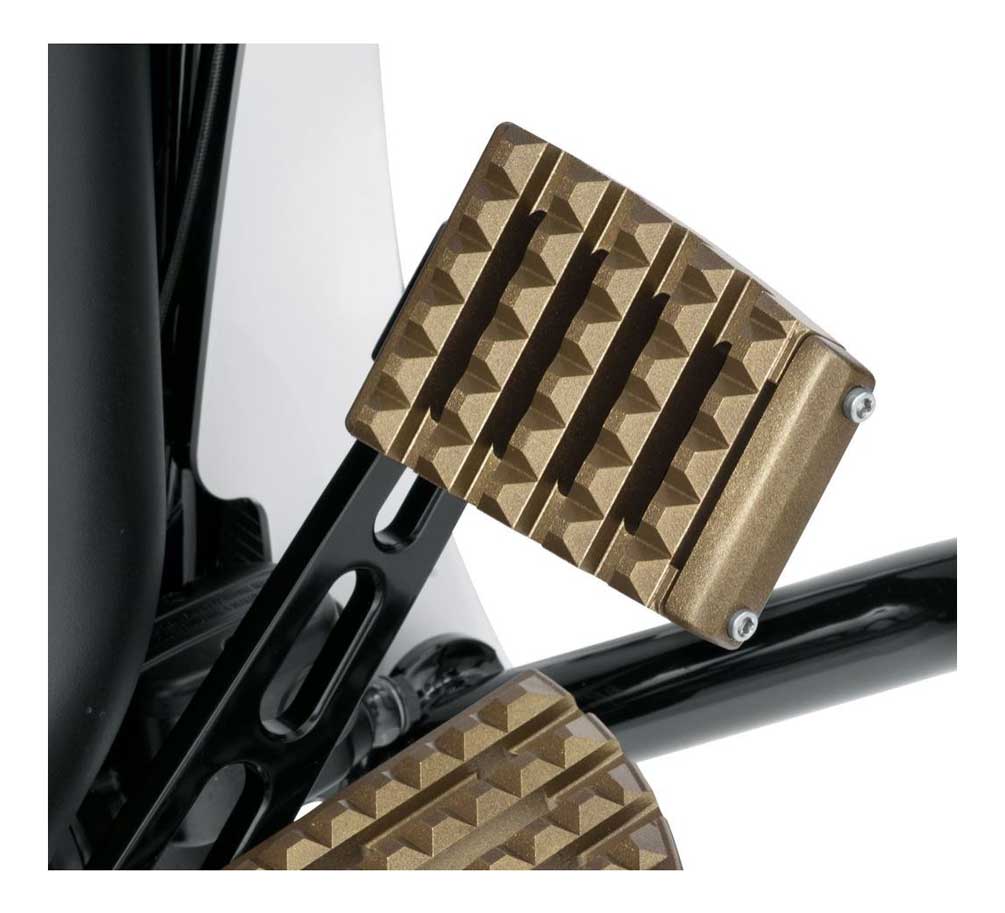 Harley-Davidson Free Shipping - Harley-Davidson Dominion Large Brake Pedal Pad, Multi-Fit - Bronze 50600347 - Free Shipping on many products plus Orders Over $99