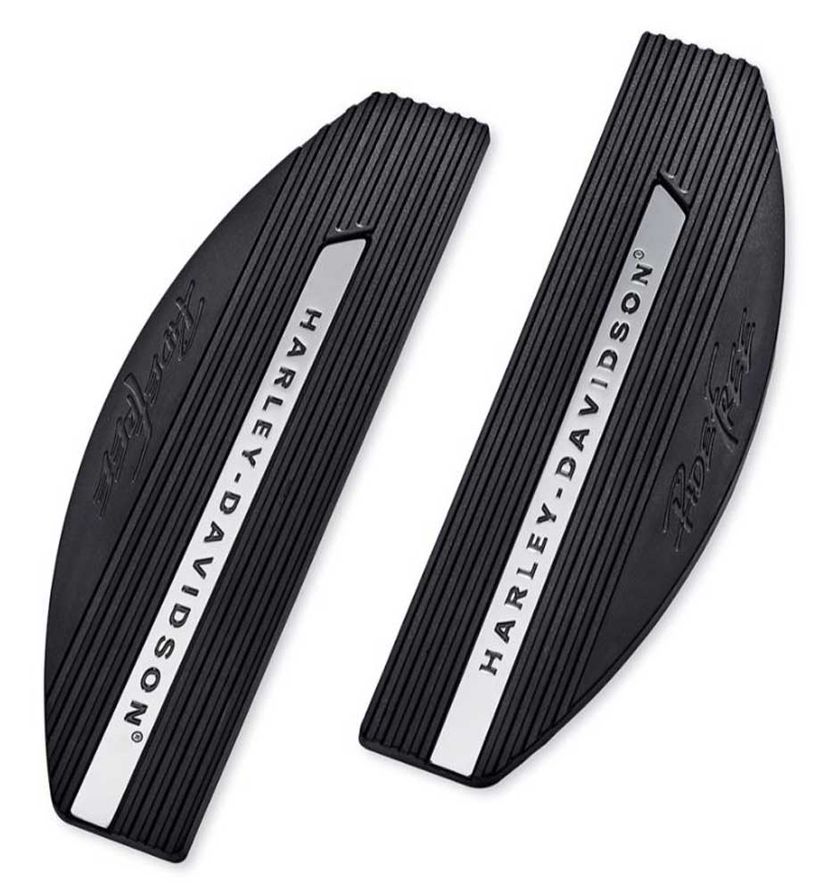 Harley-Davidson Ride Free Rider Footboard Inserts - Fits Classic Style 50501398 - Wisconsin Harley-Davidson