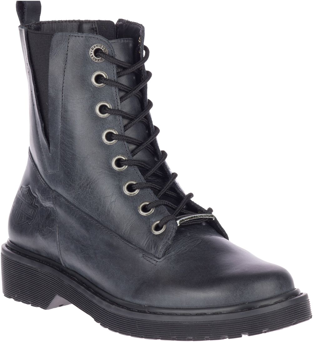 Harley-Davidson Women's Anslee 5.5-In Blue/Blk or Brown Motorcycle Boots, D84573 - Wisconsin Harley-Davidson