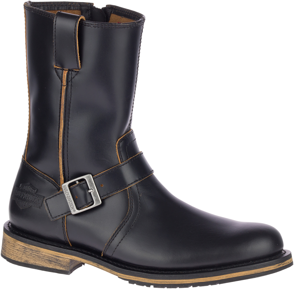 Harley-Davidson Men's Dendon 9-In Leather Motorcycle Boots D93667 - Wisconsin Harley-Davidson