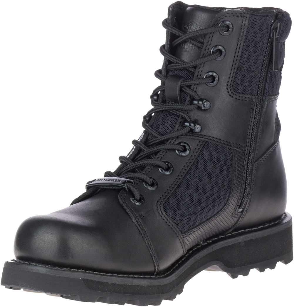 Harley-Davidson Free Shipping - Harley-Davidson Men's Lensfield 6.5-Inch Black Leather Motorcycle Boots, D96204 - Free Shipping on many products plus Orders Over $99