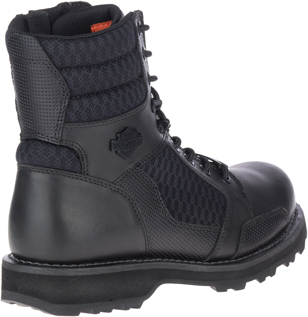 Harley-Davidson® Men's Lensfield 6.5-Inch Black Leather Motorcycle