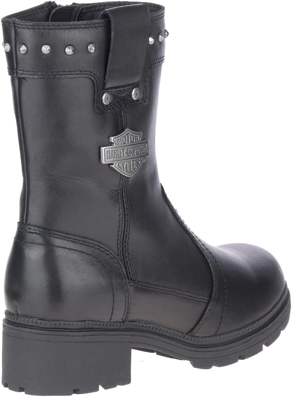 Harley-Davidson Women's Galwood 7-Inch Black Motorcycle Riding Boots, D84563 - No Hassle Returns at Wisconsin Harley