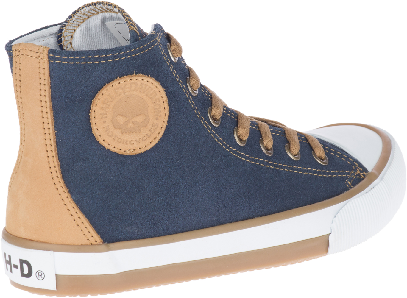 Harley-Davidson Women's Toric 4-Inch Leather Athletic Sneakers, D84592 - No Hassle Returns at Wisconsin Harley