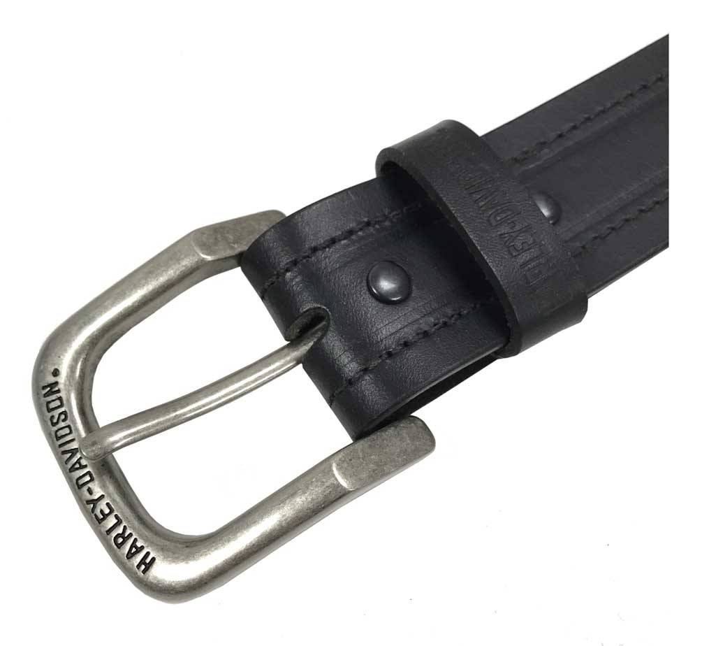 Harley-Davidson® Men's Road Trip H-D Genuine Leather Belt