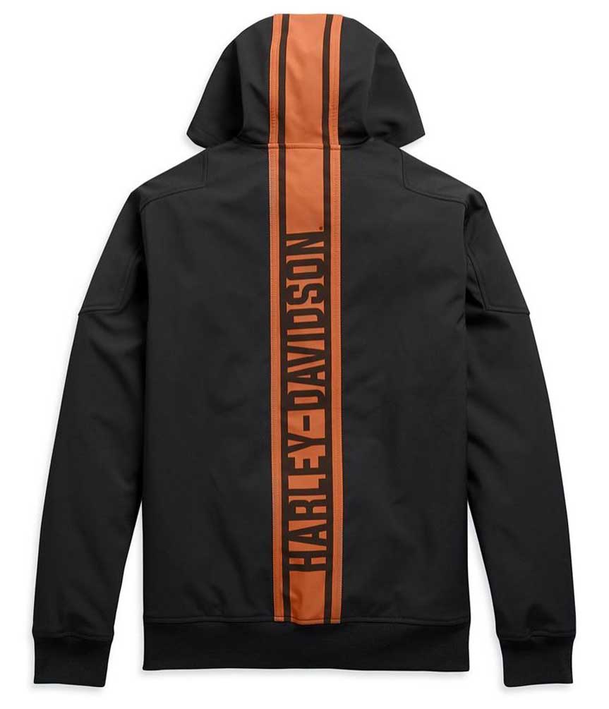 Harley-Davidson Free Shipping - Harley-Davidson Men's Vertical Stripe Hooded Stretch Casual Jacket 98408-20VM - Free Shipping on many products plus Orders Over $99
