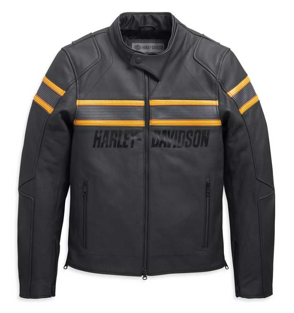 Harley-Davidson® Men's Sidari Venting Slim Fit Leather