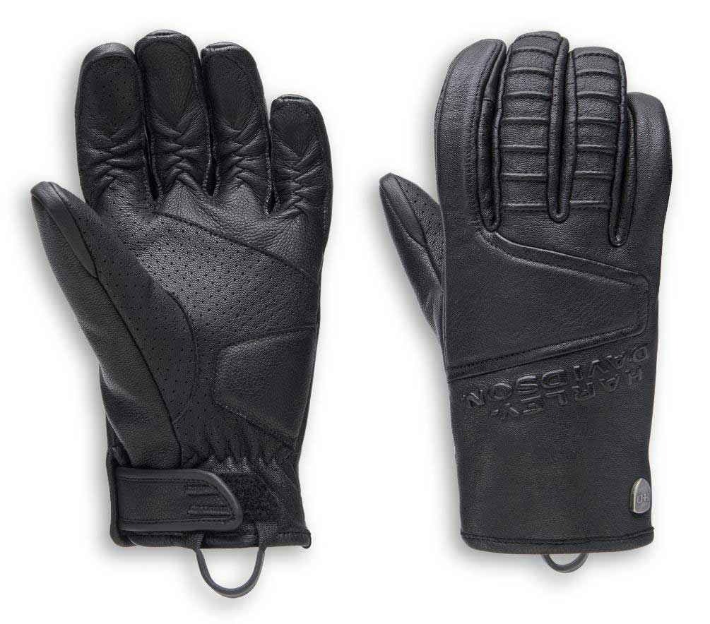 Harley-Davidson® Men's Ozello Perforated Full-Finger Leather Gloves ...