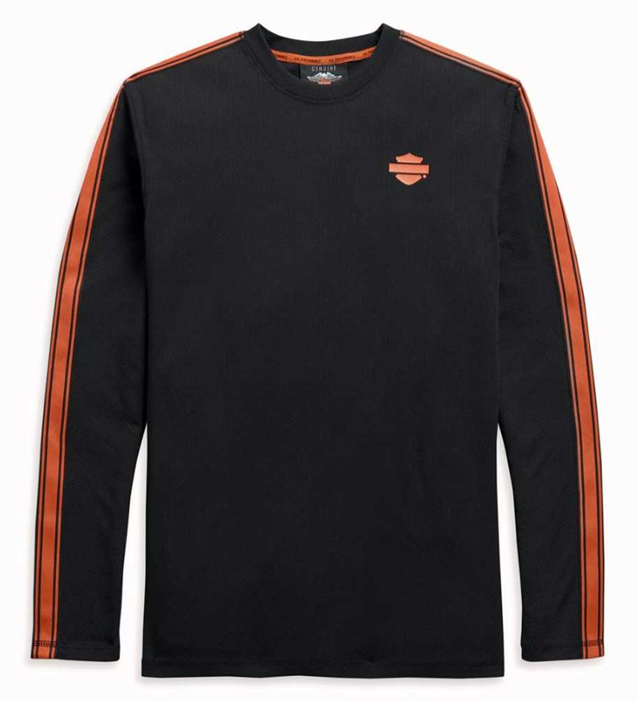 Harley-Davidson® Men's Performance Micro Mesh Long Sleeve Shirt
